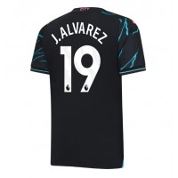 Maglie da calcio Manchester City Julian Alvarez #19 Terza Maglia 2023-24 Manica Corta